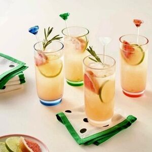 Kate Spade x Target Multi Color Gem Set Of 4 Stir Sticks NWT